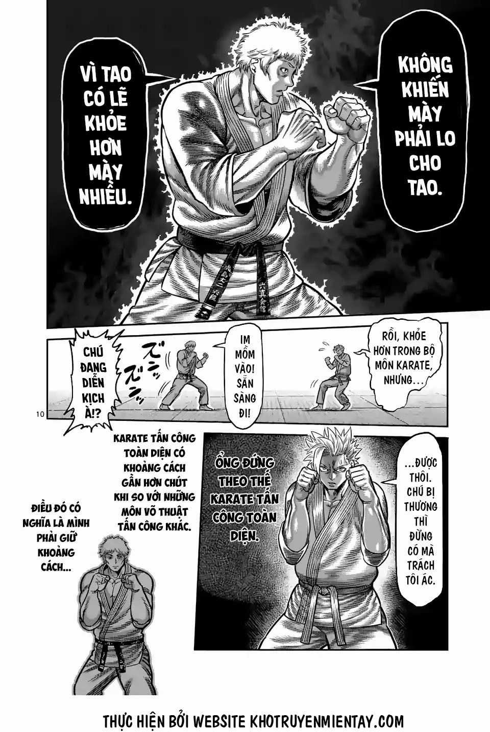 Kengan Ashura Phần 2 Chapter 28 trang 10