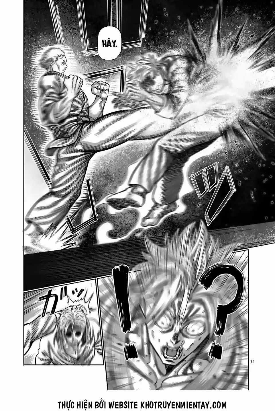 Kengan Ashura Phần 2 Chapter 28 trang 11