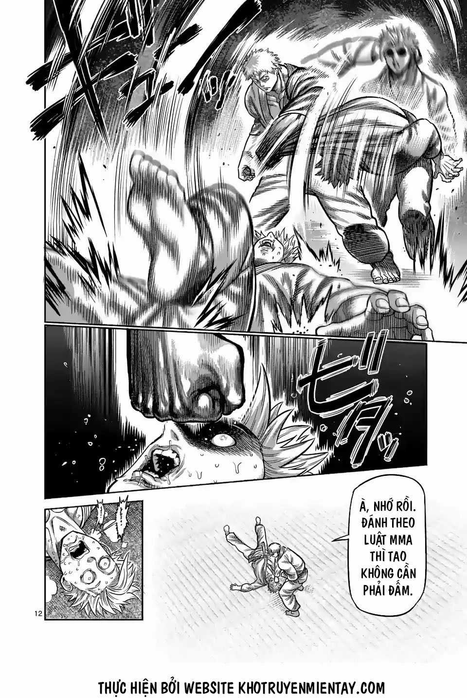 Kengan Ashura Phần 2 Chapter 28 trang 12