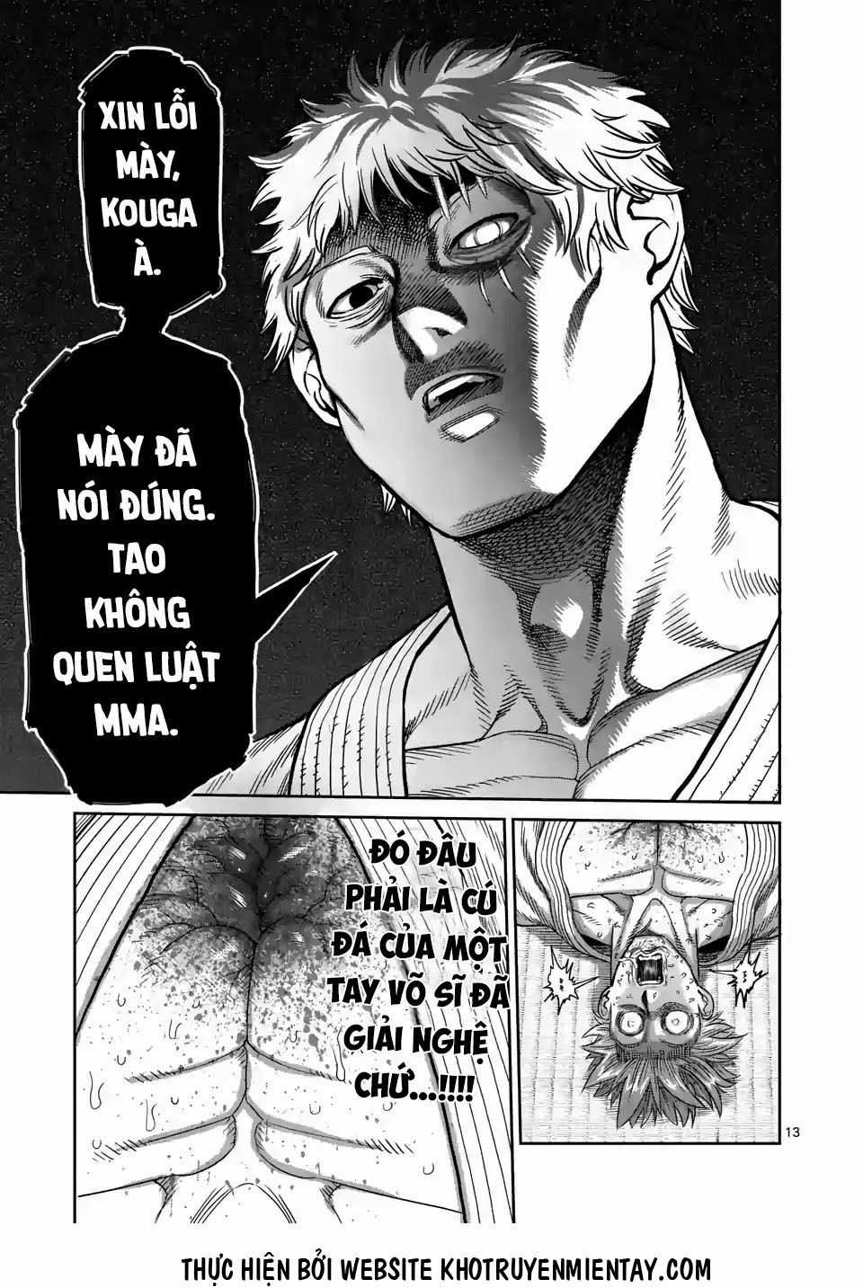 Kengan Ashura Phần 2 Chapter 28 trang 13