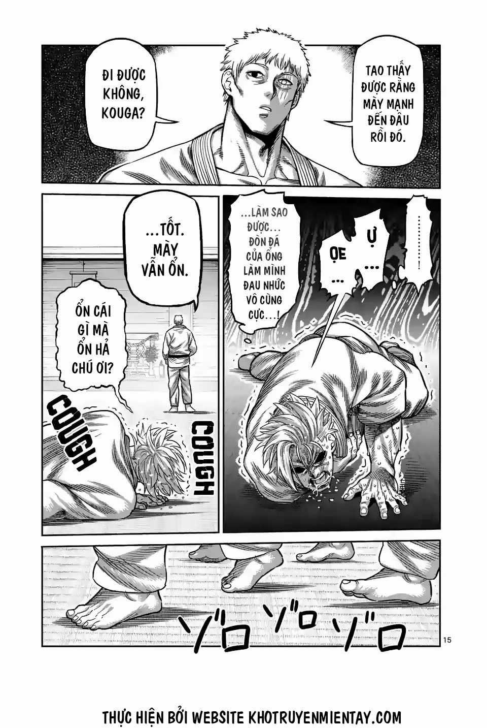 Kengan Ashura Phần 2 Chapter 28 trang 15