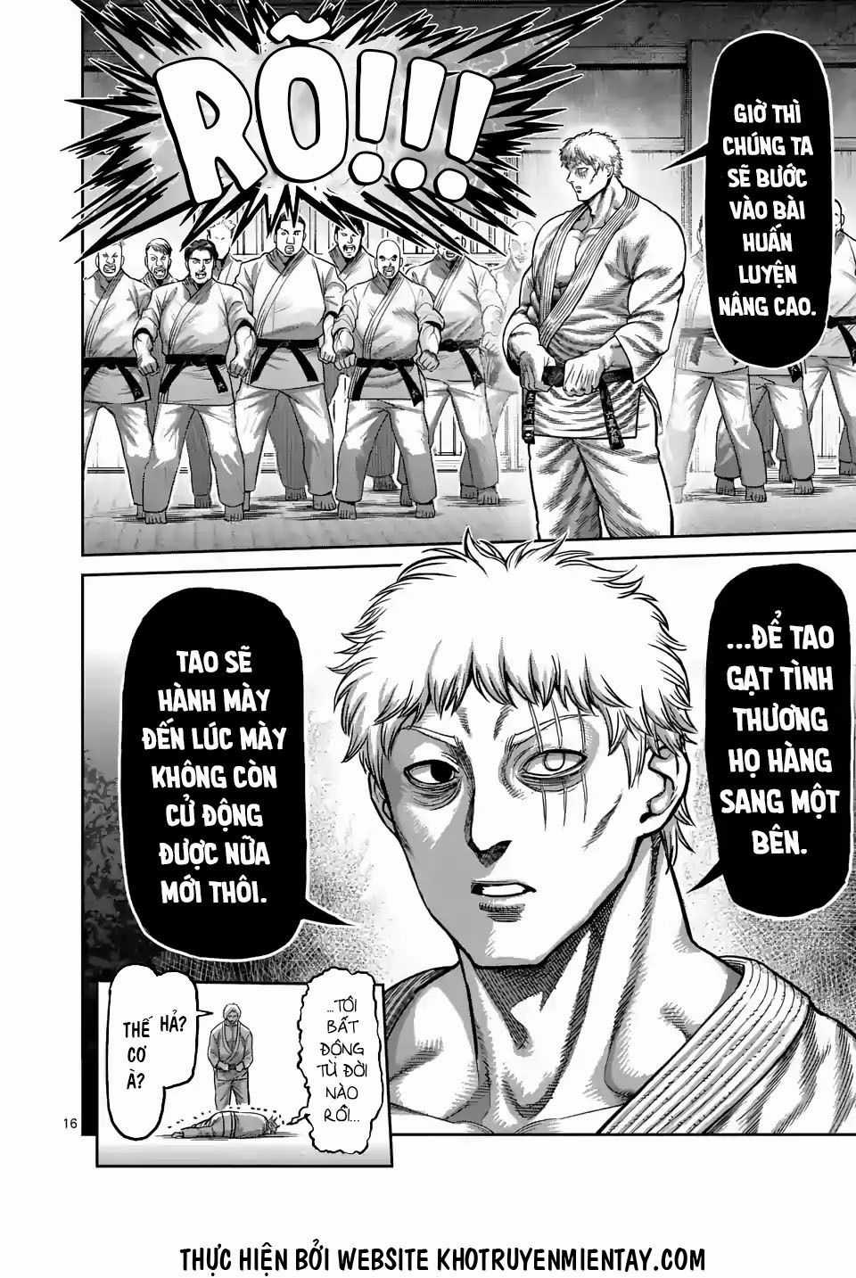 Kengan Ashura Phần 2 Chapter 28 trang 16