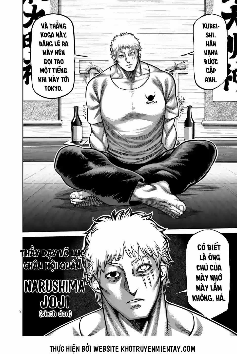 Kengan Ashura Phần 2 Chapter 28 trang 2