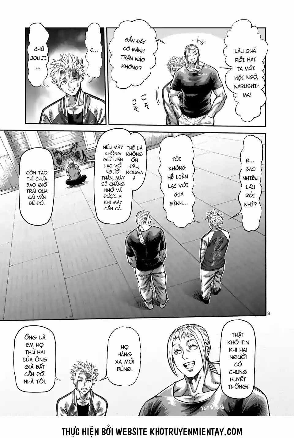 Kengan Ashura Phần 2 Chapter 28 trang 3