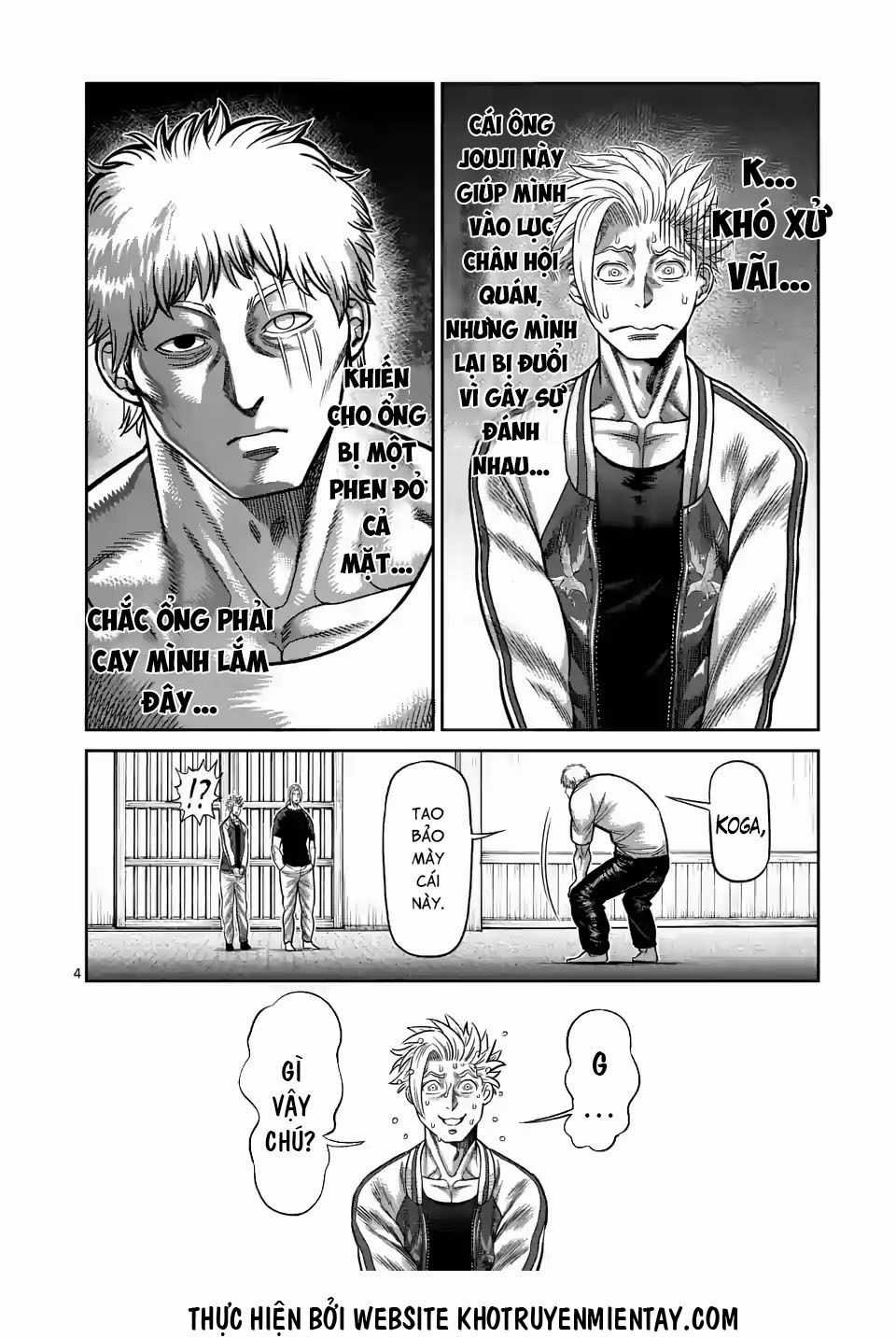 Kengan Ashura Phần 2 Chapter 28 trang 4