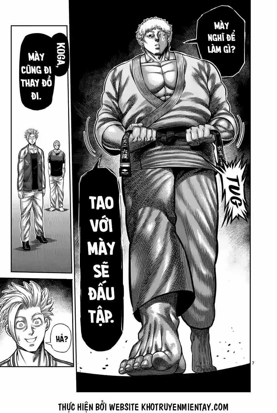 Kengan Ashura Phần 2 Chapter 28 trang 7