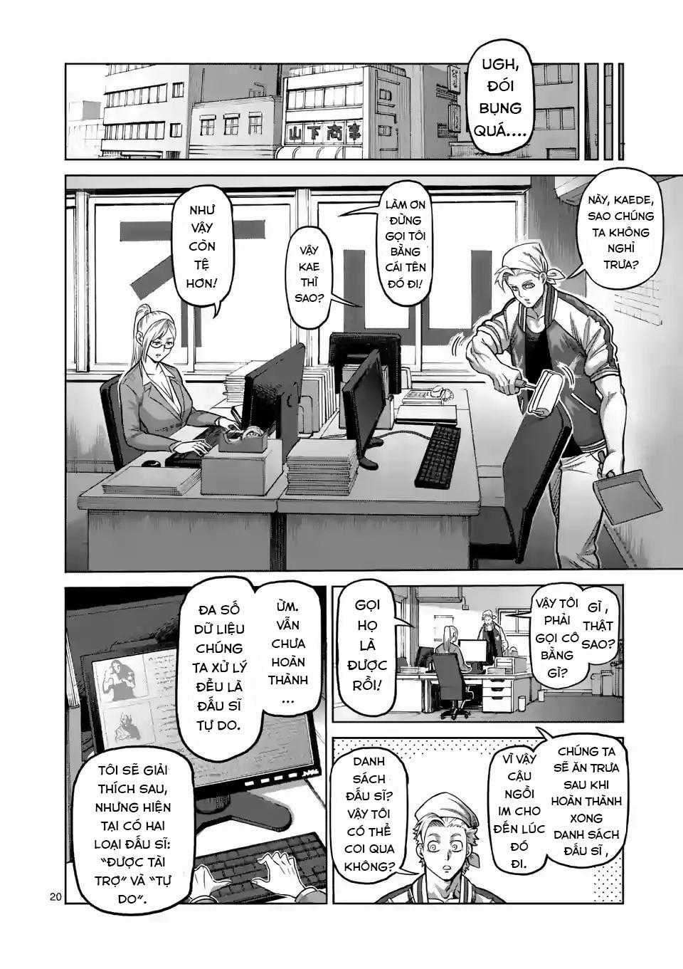 Kengan Ashura Phần 2 Chapter 3 trang 21