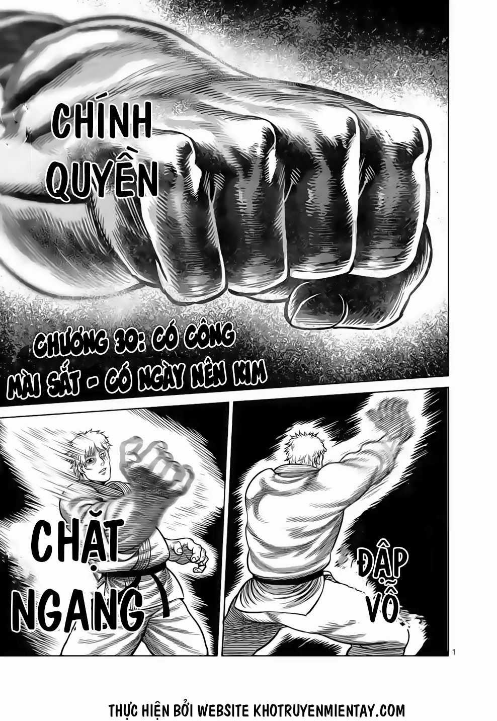 Kengan Ashura Phần 2 Chapter 30 trang 1