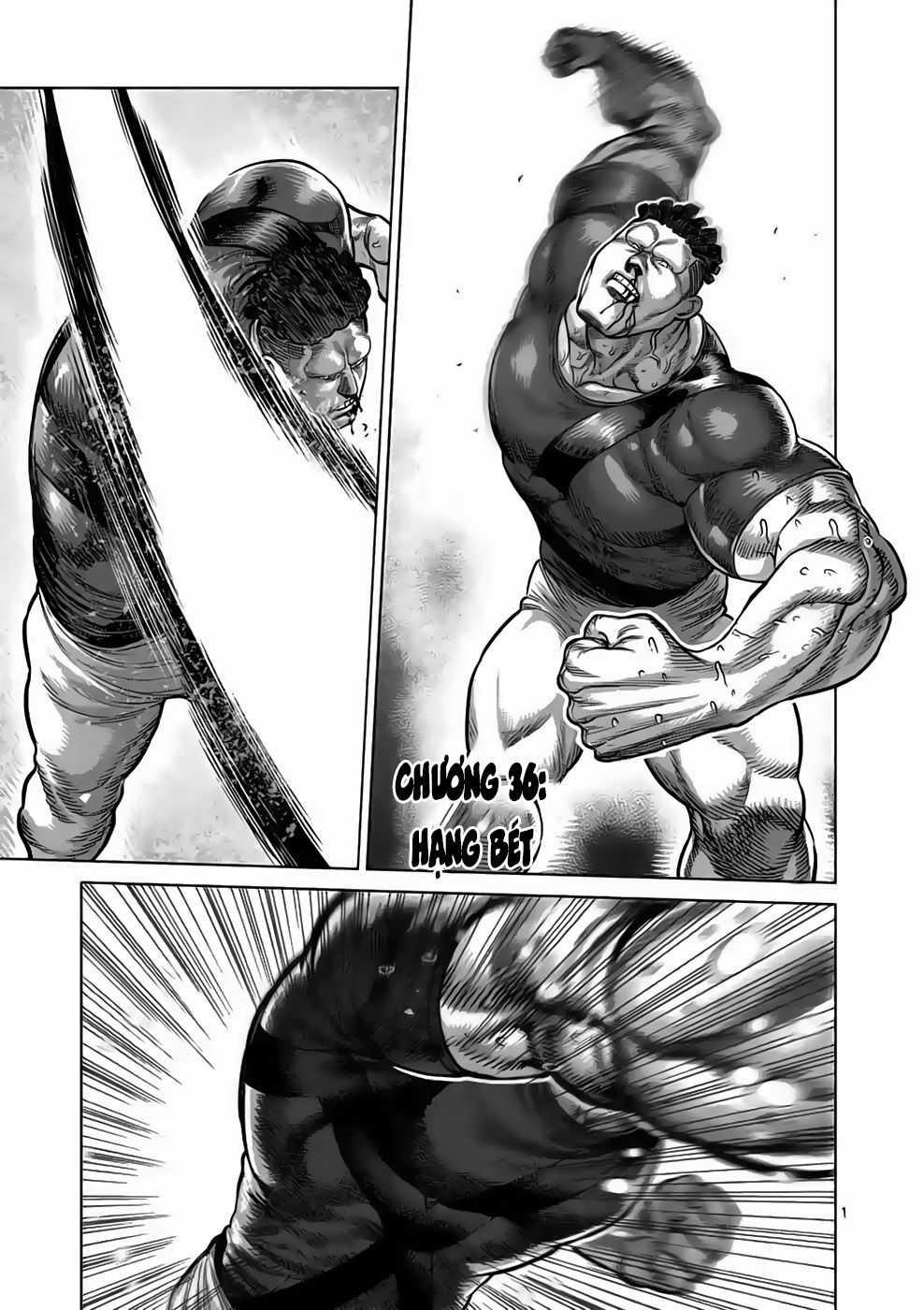 Kengan Ashura Phần 2 Chapter 36 trang 1