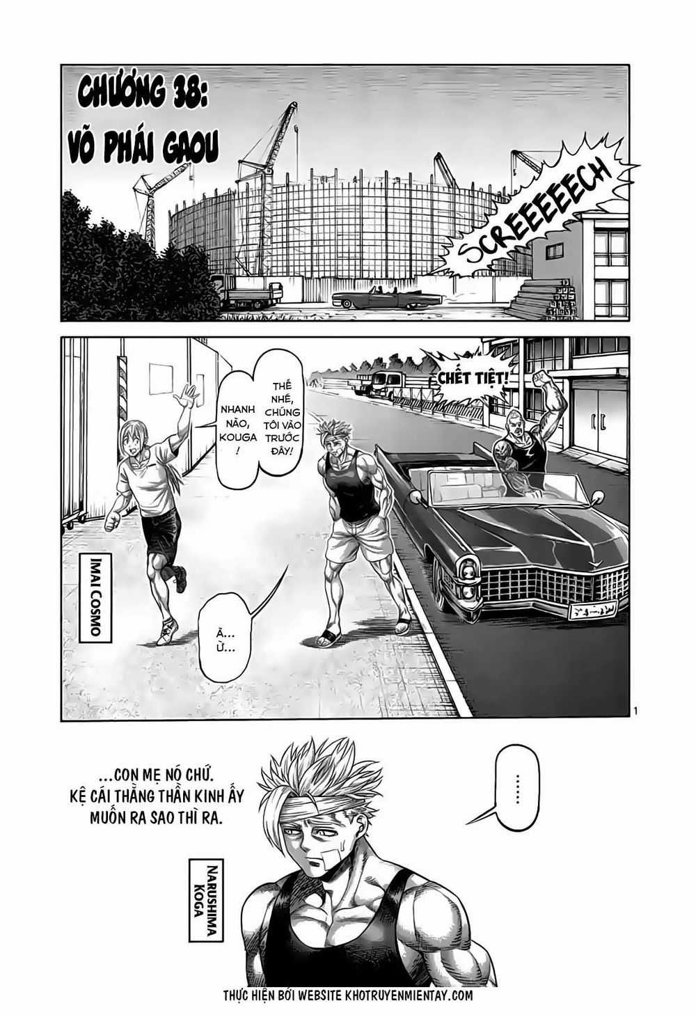 Kengan Ashura Phần 2 Chapter 38 trang 1
