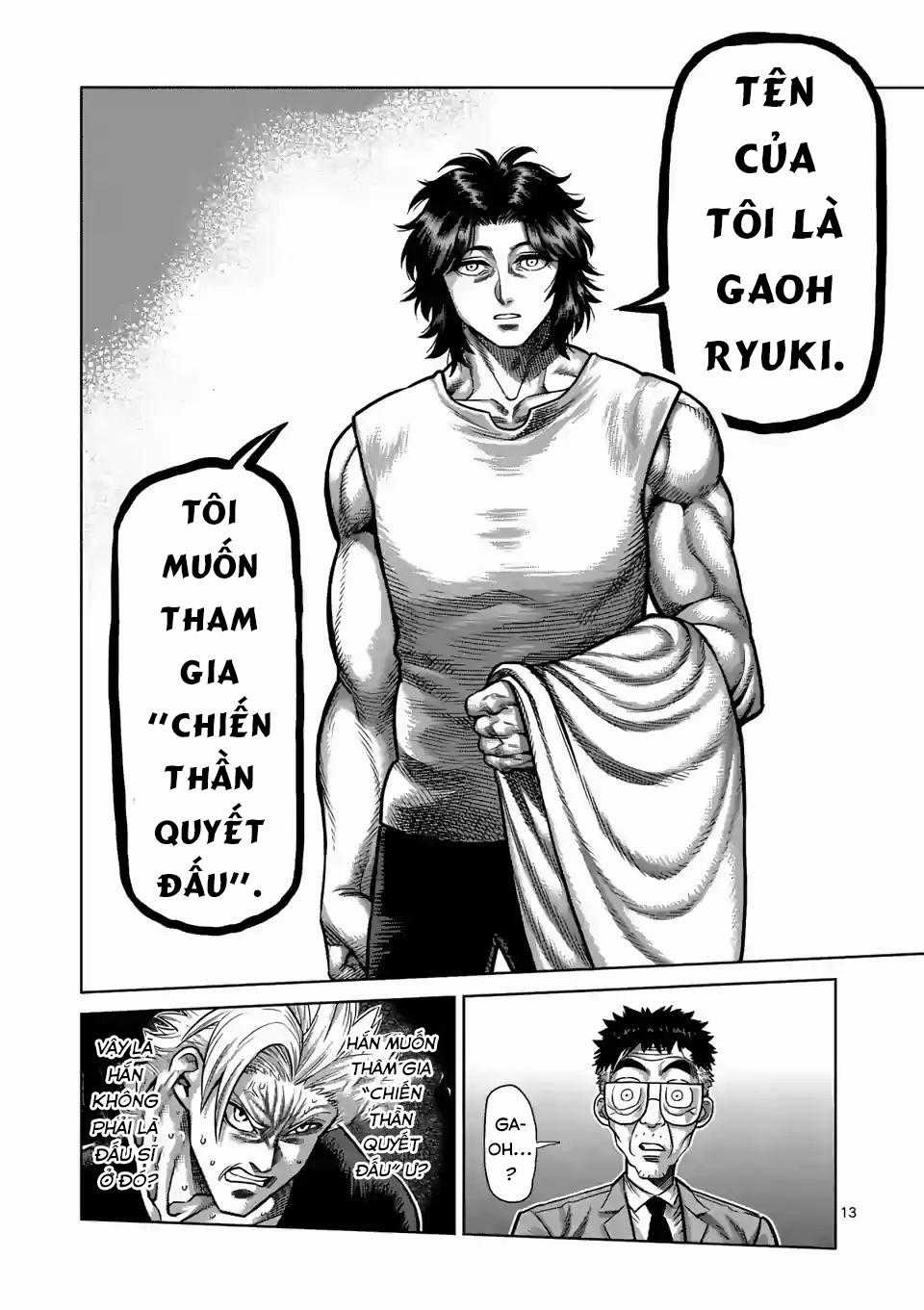 Kengan Ashura Phần 2 Chapter 4 trang 14