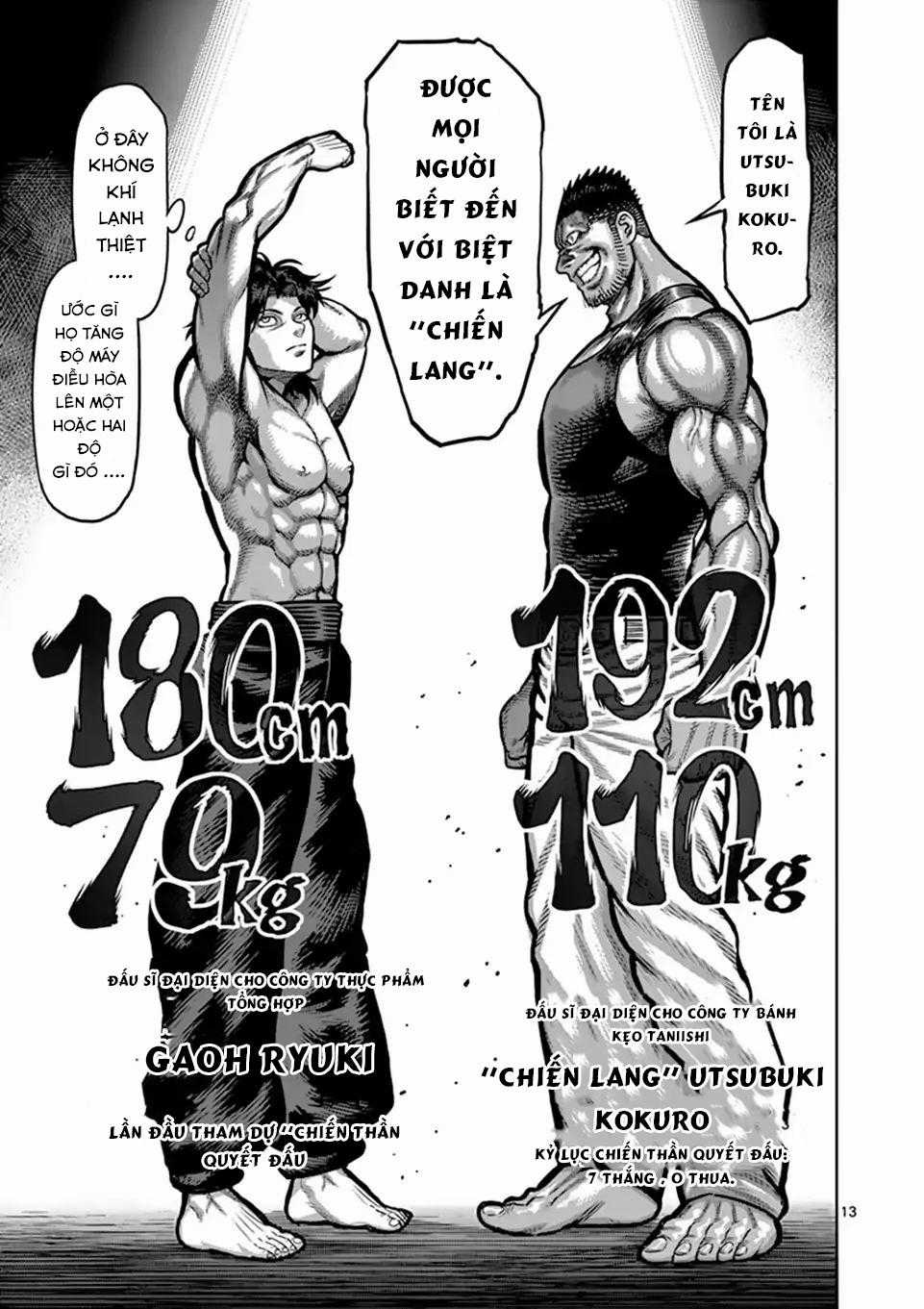 Kengan Ashura Phần 2 Chapter 7 trang 14