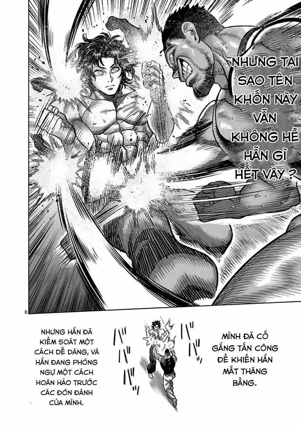 Kengan Ashura Phần 2 Chapter 8 trang 9