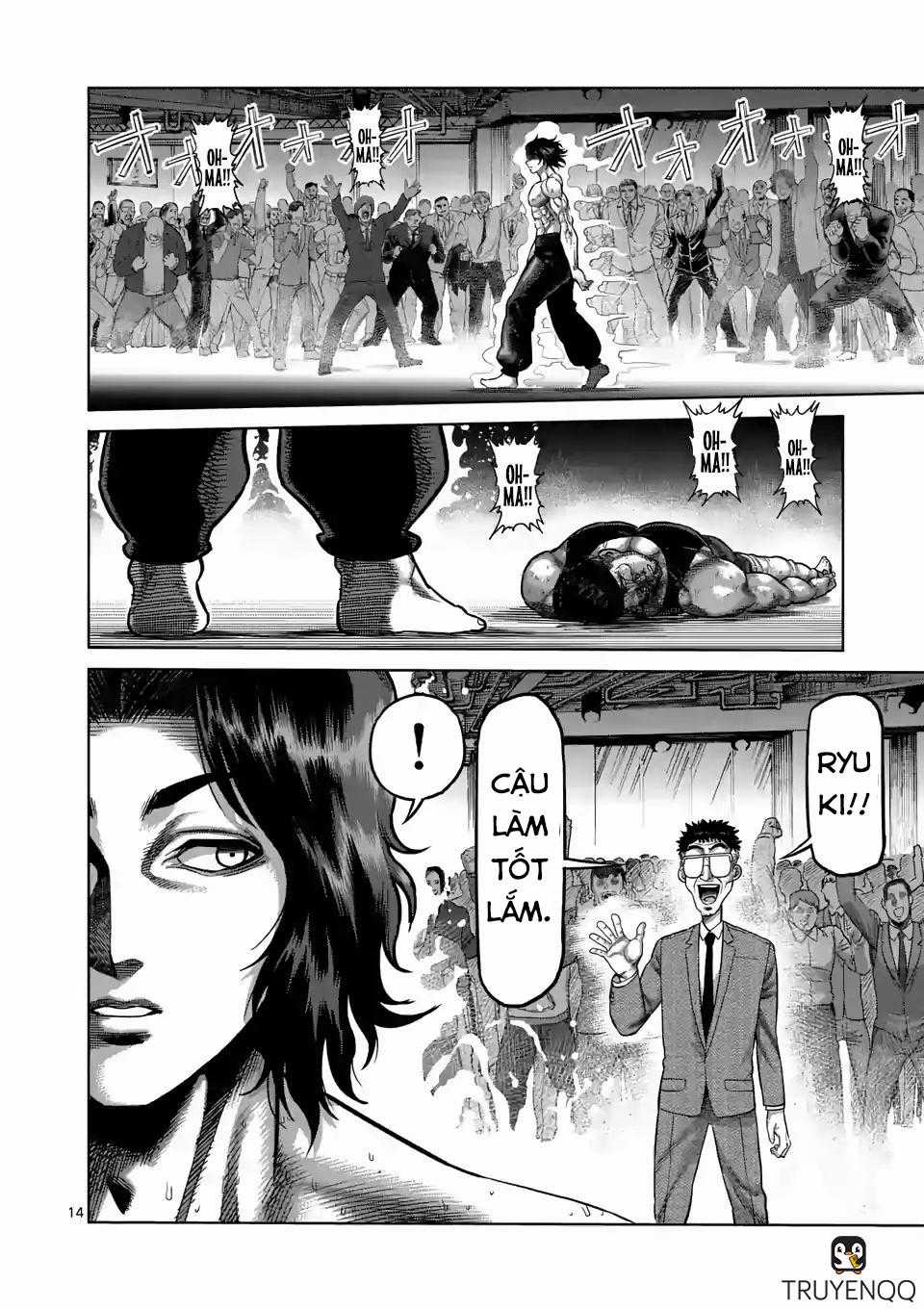 Kengan Ashura Phần 2 Chapter 9 trang 14