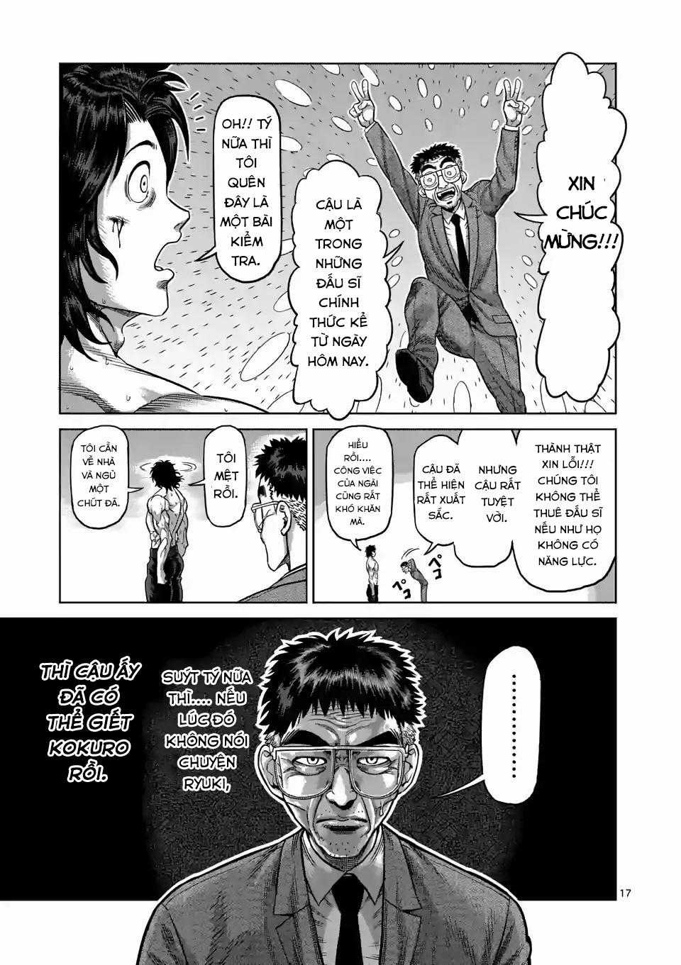 Kengan Ashura Phần 2 Chapter 9 trang 17