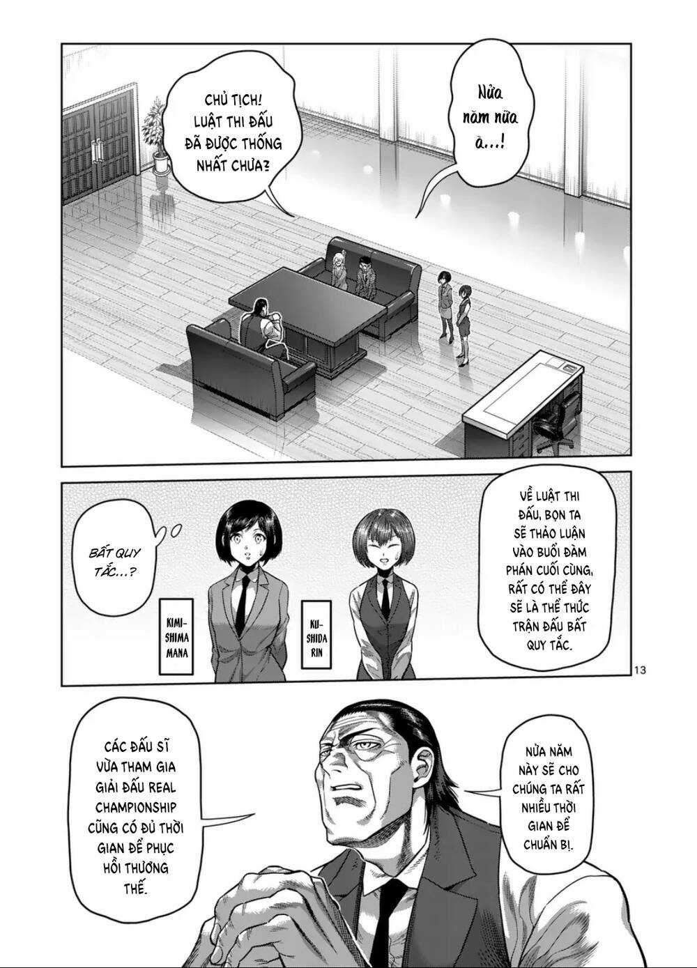 Kengan Ashura Phần 2 Chương 288 trang 12