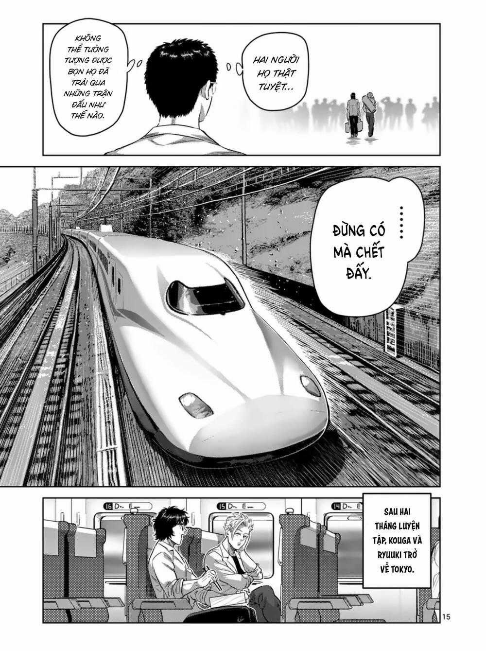 Kengan Ashura Phần 2 Chương 291 trang 14