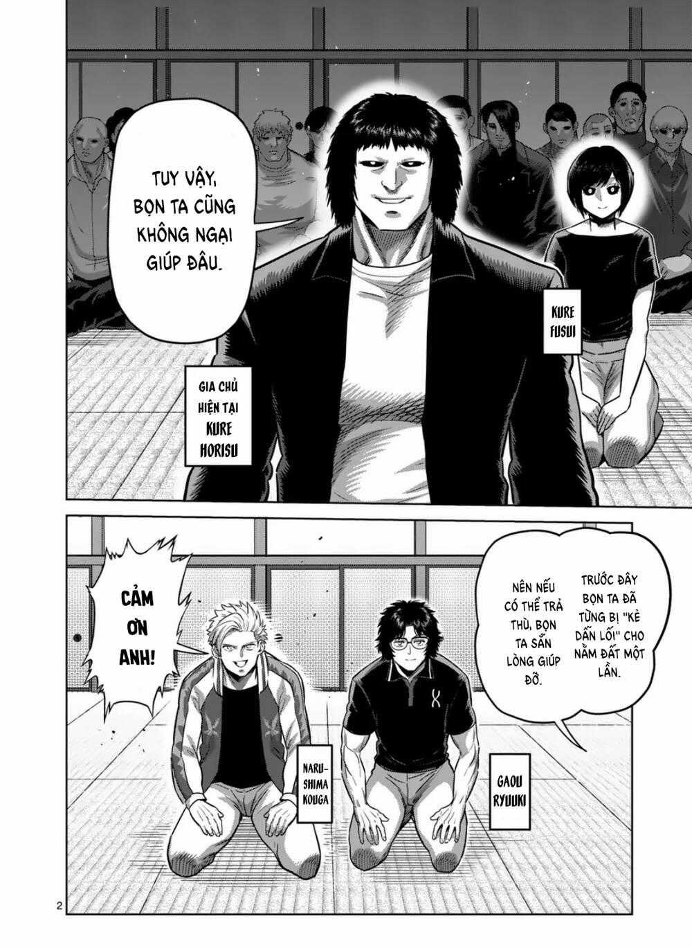 Kengan Ashura Phần 2 Chương 295 trang 1