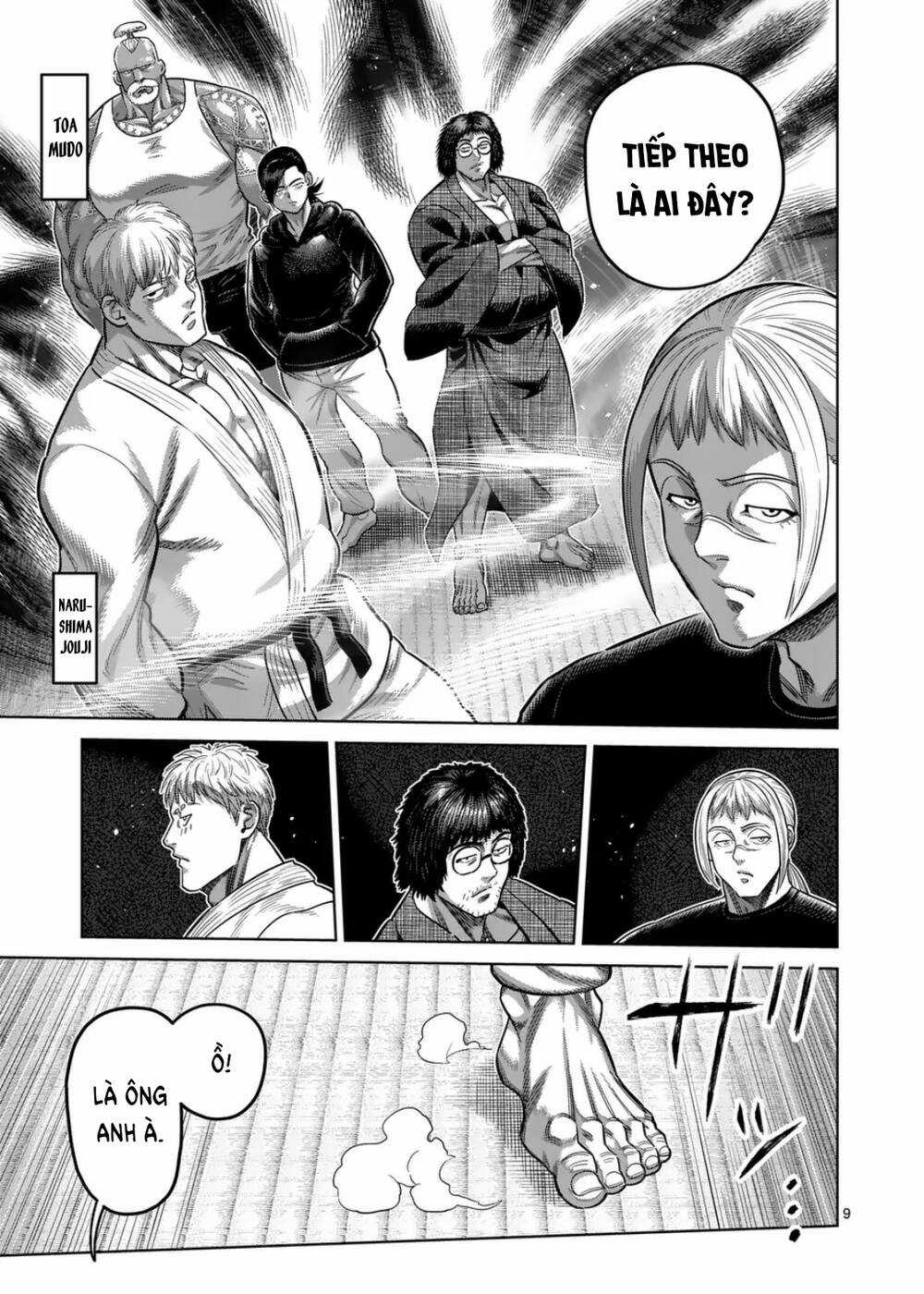 Kengan Ashura Phần 2 Chương 295 trang 8