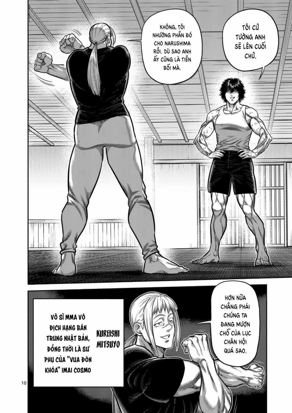 Kengan Ashura Phần 2 Chương 295 trang 9