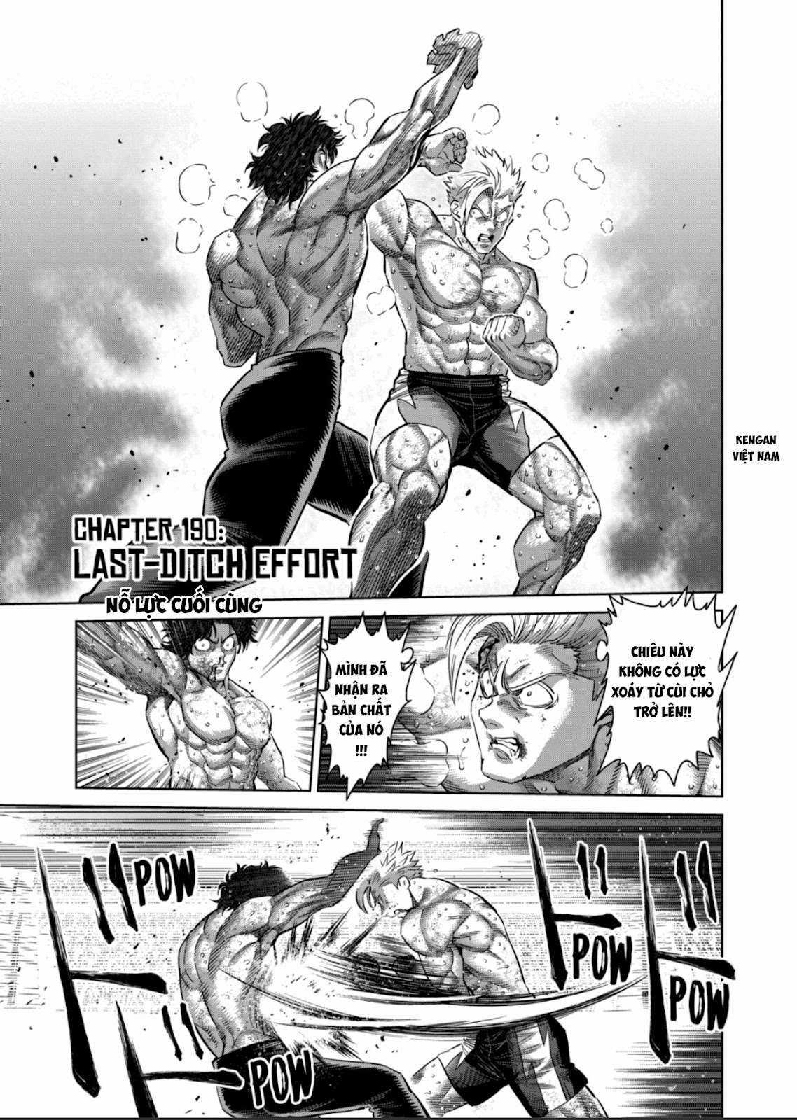 Kengan Omega Chapter 190 trang 0