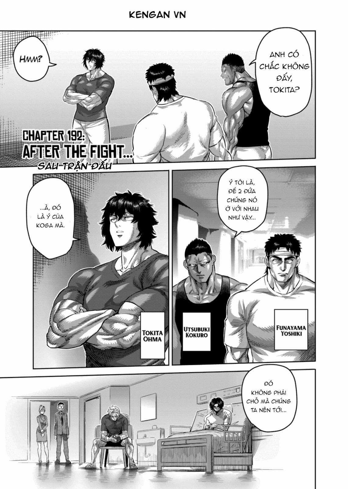 Kengan Omega Chapter 192 trang 0