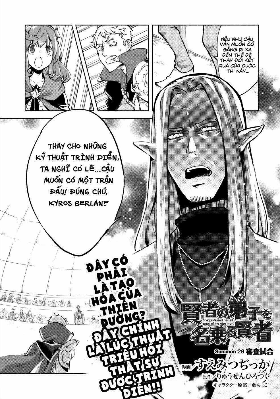 Kenja No Deshi Wo Nanoru Kenja Isekai! Chapter 28 trang 2
