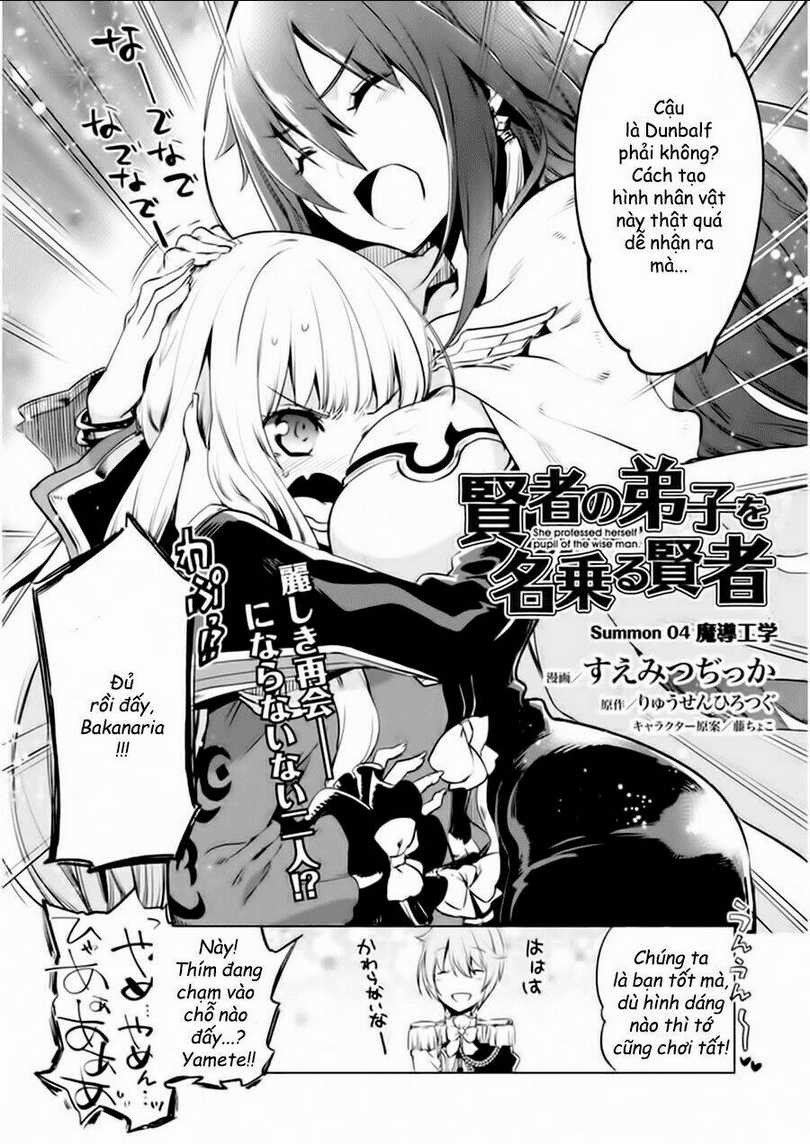 Kenja No Deshi Wo Nanoru Kenja Isekai! Chapter 4 trang 2