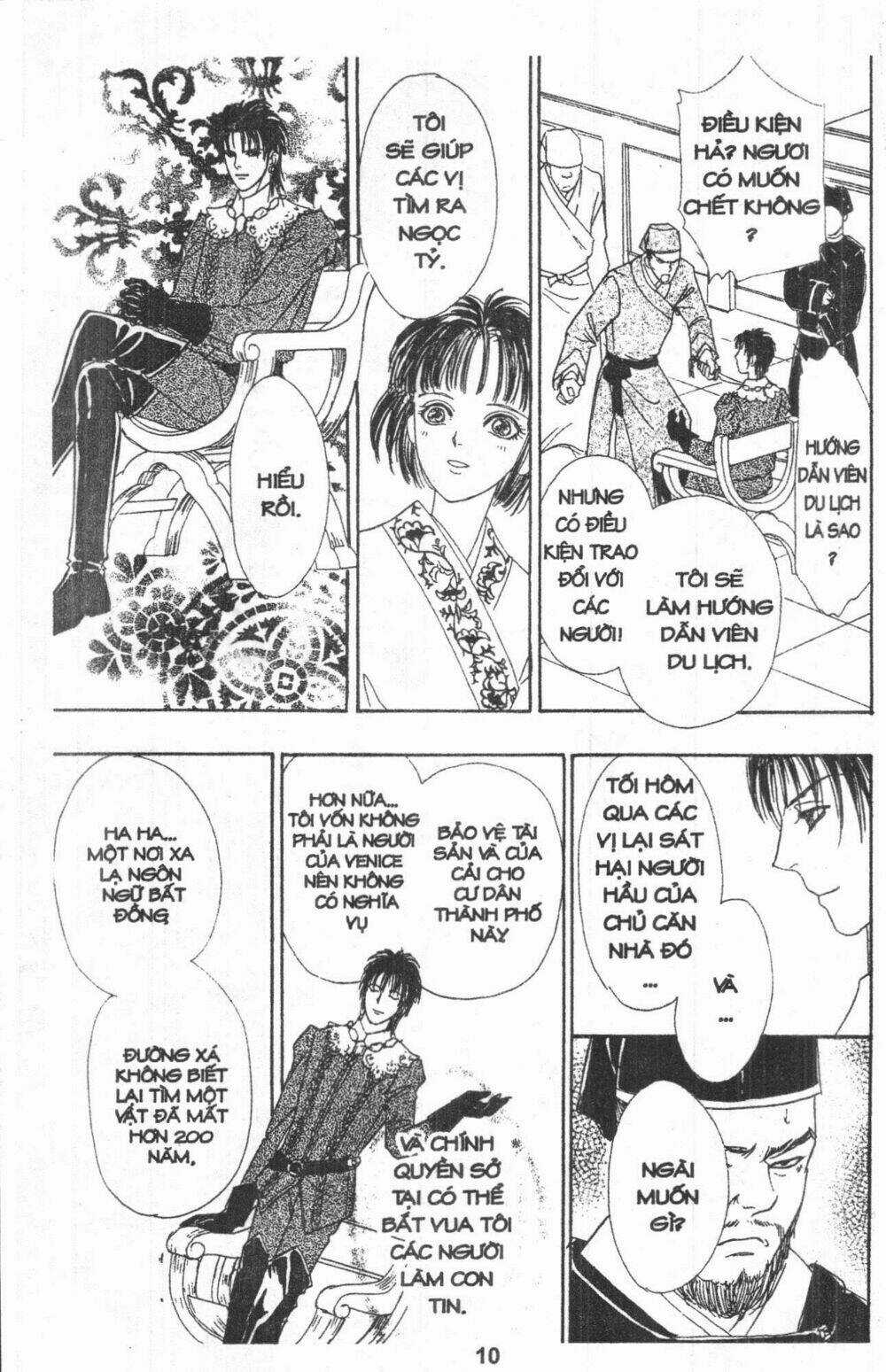 Kenja No Ishi Chapter 4 trang 10