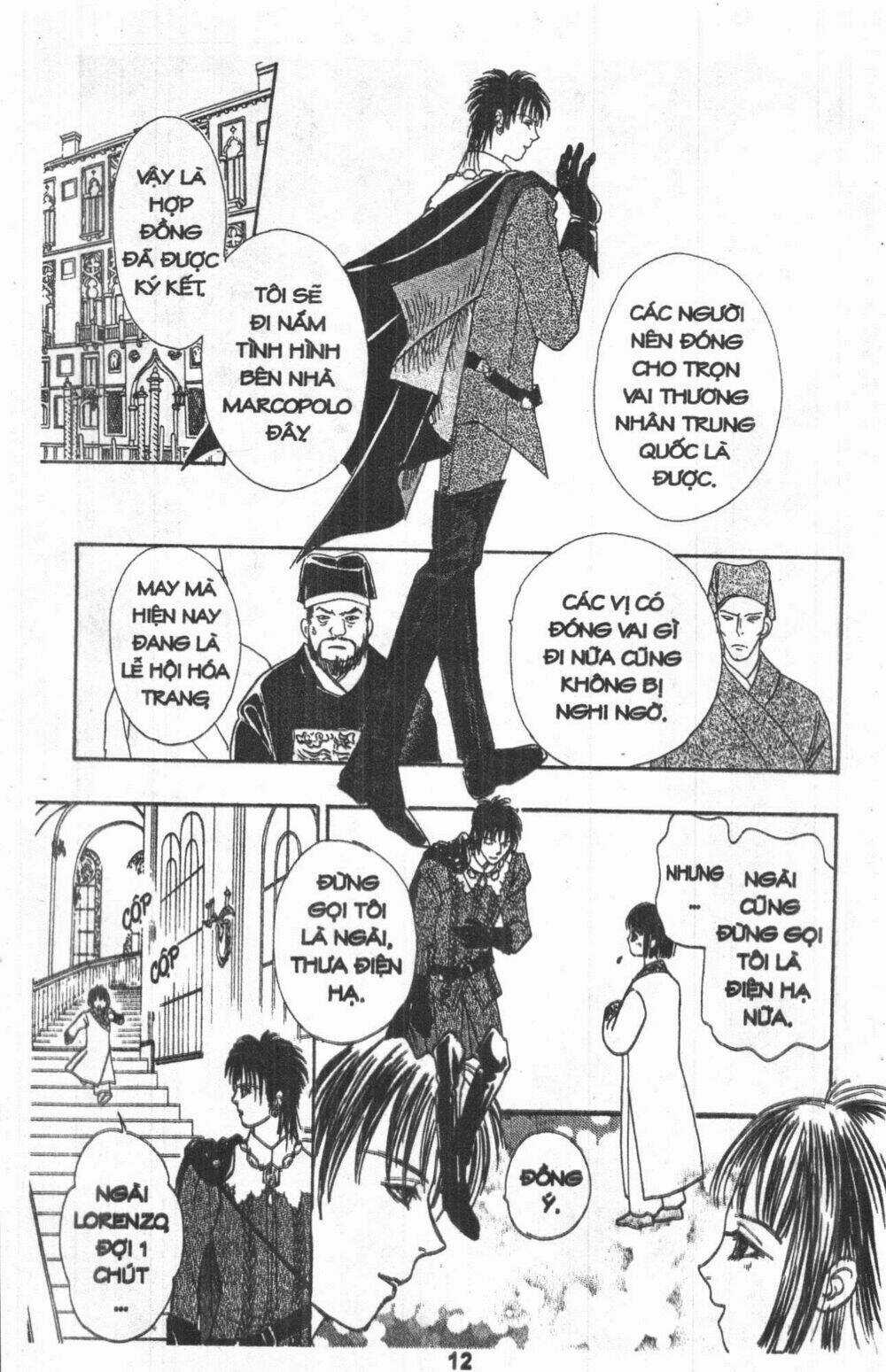 Kenja No Ishi Chapter 4 trang 13