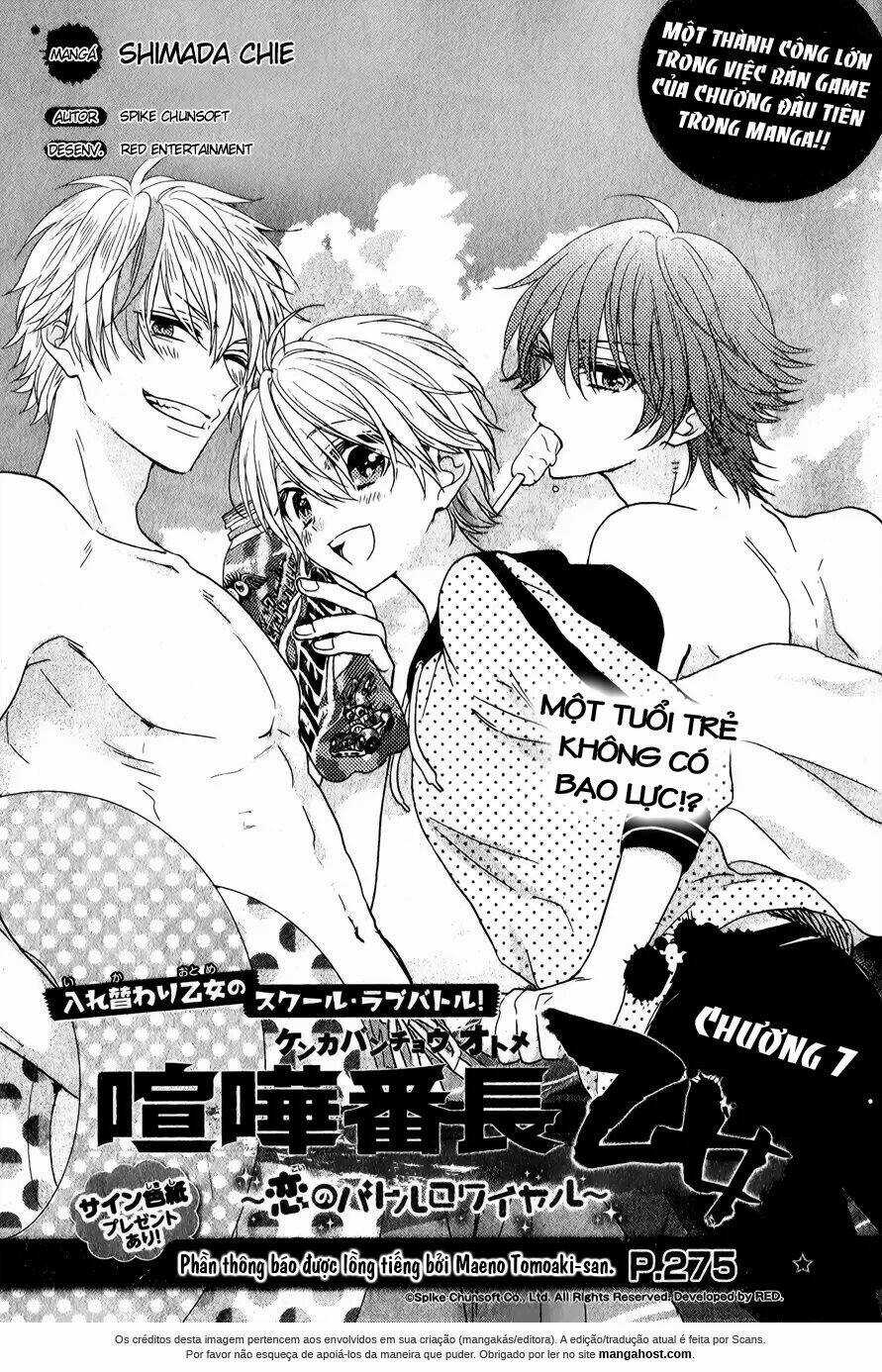 Kenka Banchou Otome - Koi No Battle Royal Chapter 7 trang 3