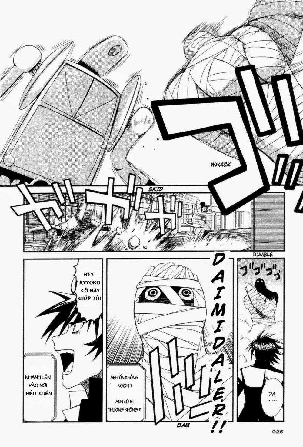 Kenzen Robo Daimidaier Chapter 1 trang 23