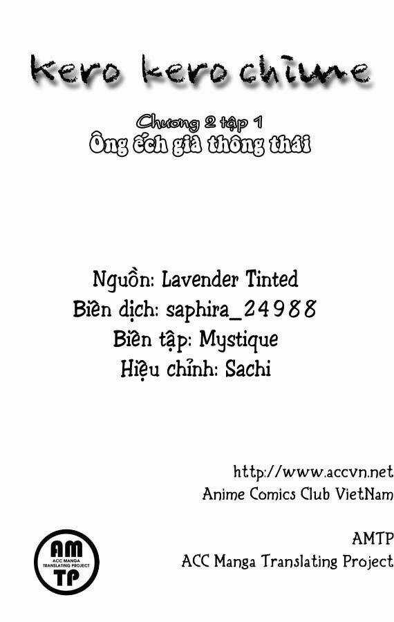 Kero Kero Chime Chapter 2 trang 2