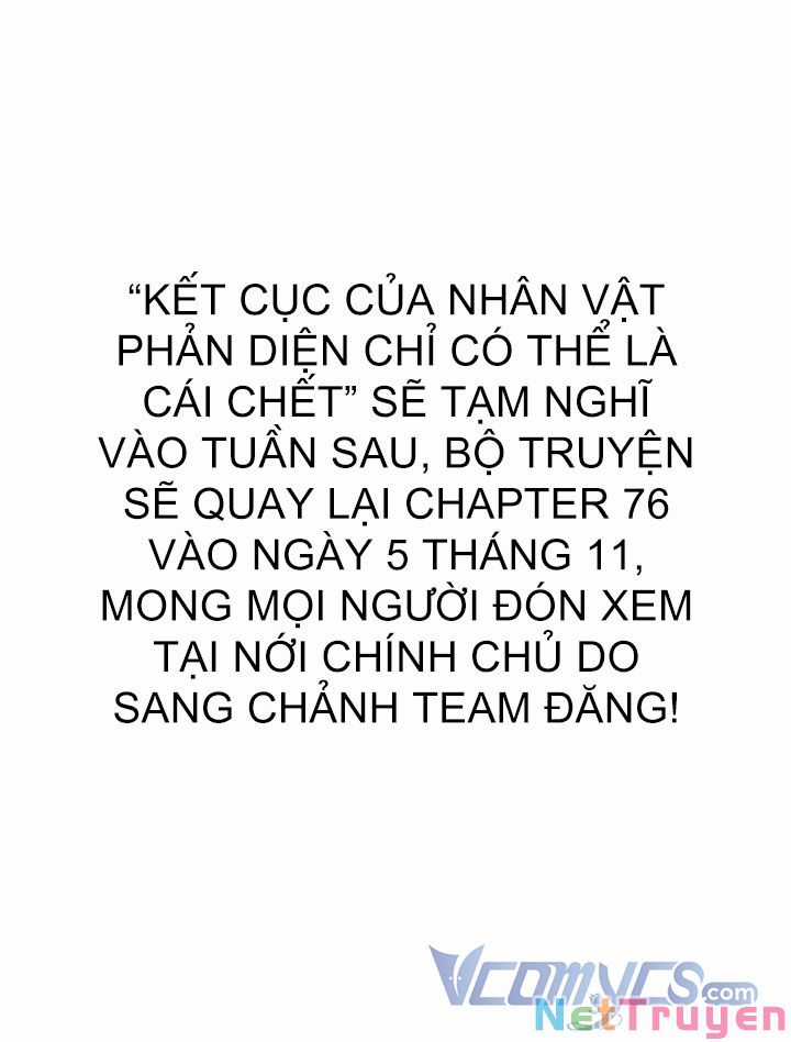 Kết Cục Của Nhân Vật Phản Diện Chỉ Có Thể Là Cái Chết Chapter 75 trang 57