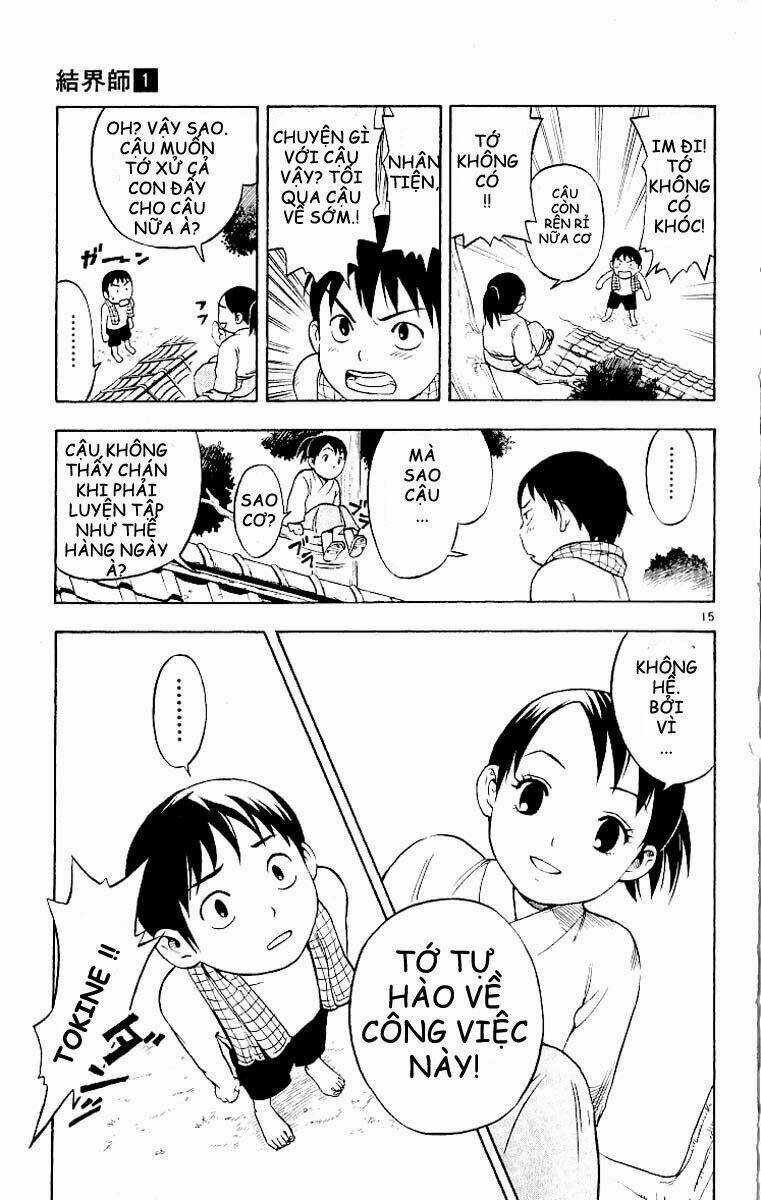 Kết giới sư (remake) Chapter 1 trang 18