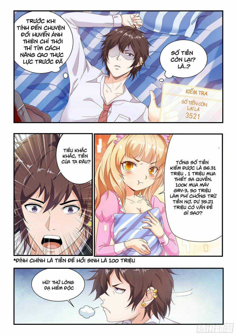 Khắc Kim Chi Vương Chapter 6 trang 3