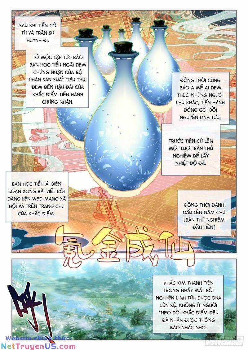 Khắc Kim Thành Tiên Engraved home décor Chapter 76 trang 14