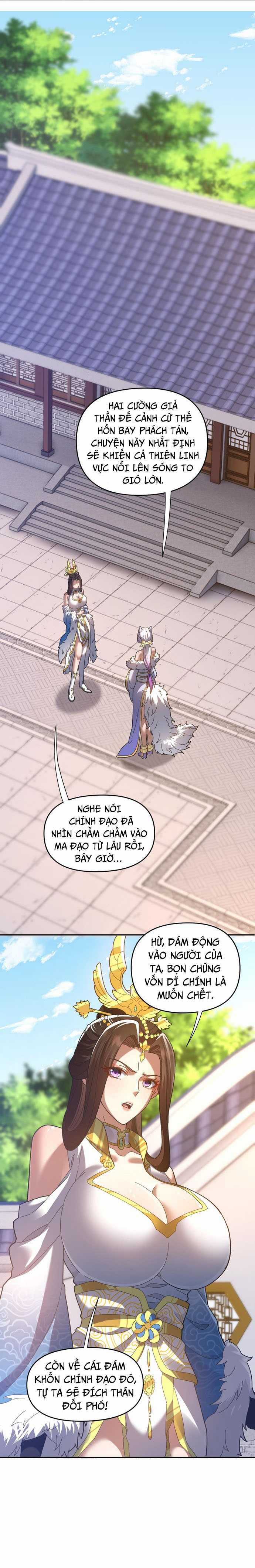 Khai Cục Chấn Kinh Nữ Đế Lão Bà, Ta Liền Vô Địch Chapter 21 trang 8