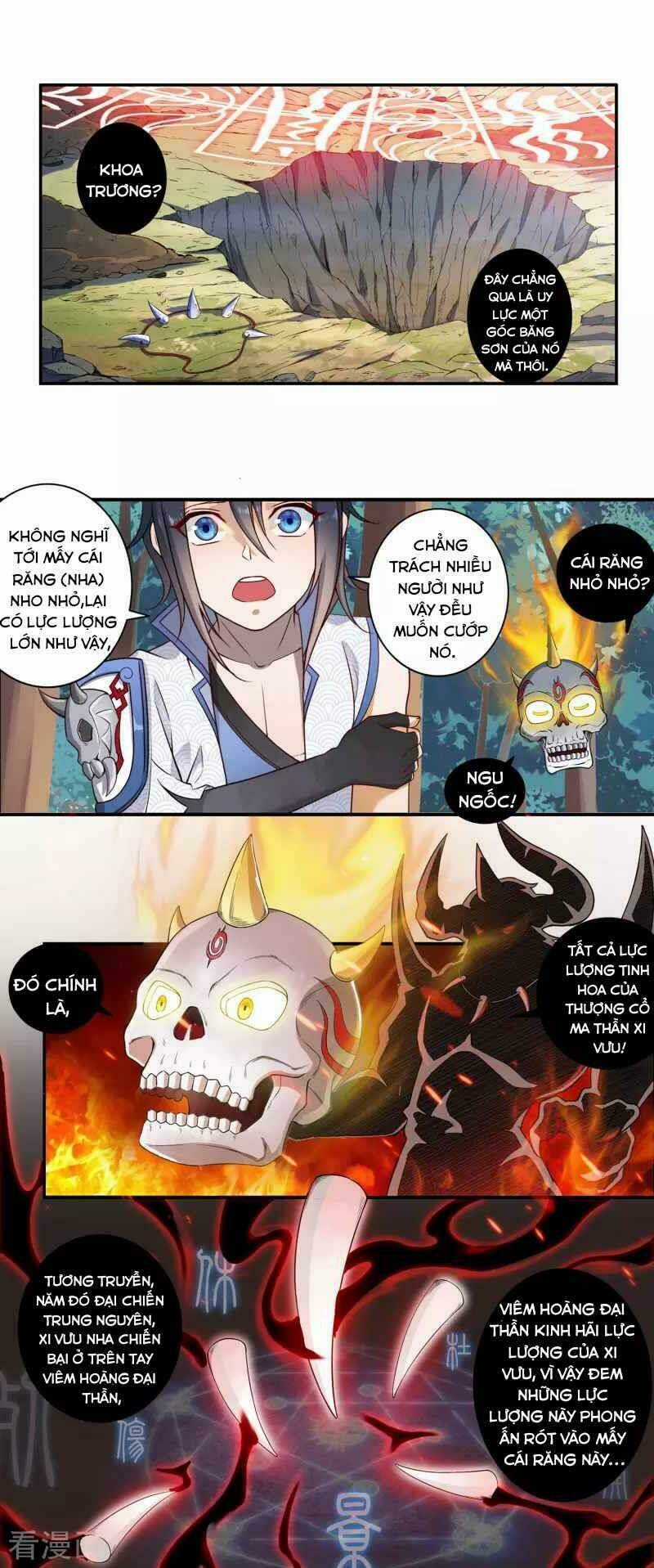 Khai Thiên Lục Chapter 11 trang 21