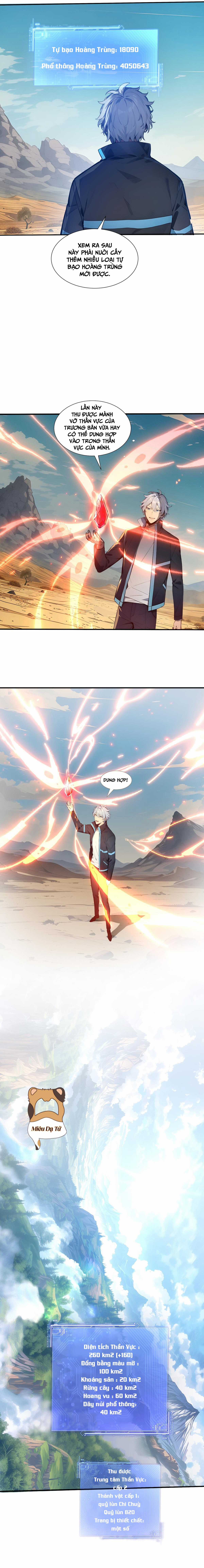 Khắp Thần Giới: Ta Hiến Tế Hàng Vạn Sinh Linh Trở Thành Thần Chapter 3 trang 4