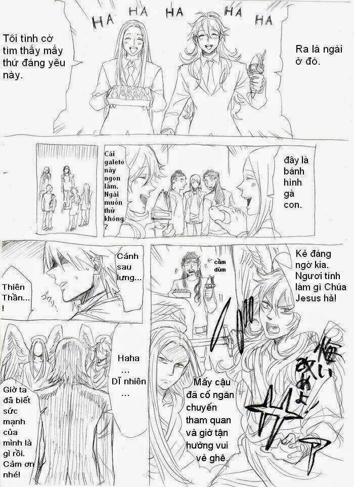 Khi Chúa Và Đức Phật Tới Thành Phố Học Viện Chapter 3 trang 5