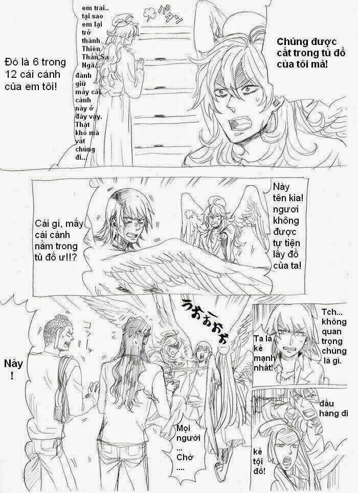 Khi Chúa Và Đức Phật Tới Thành Phố Học Viện Chapter 3 trang 7