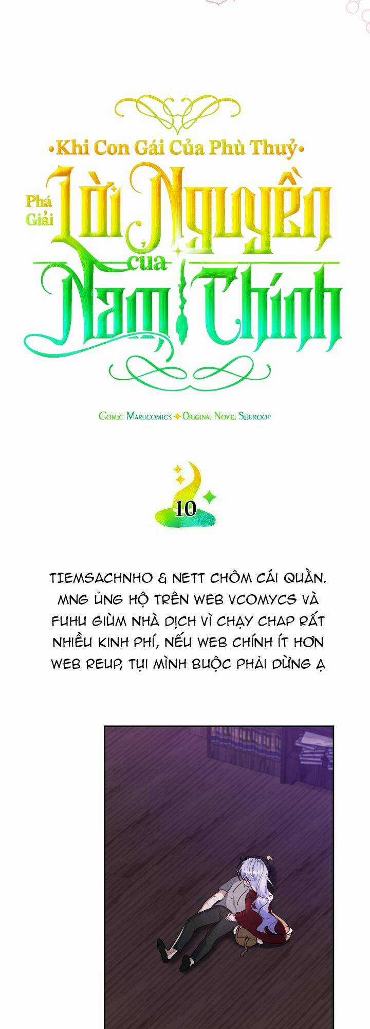 Khi Con Gái Của Phù Thuỷ Phá Giải Lời Nguyền Của Nam Chính Chapter 10 trang 12