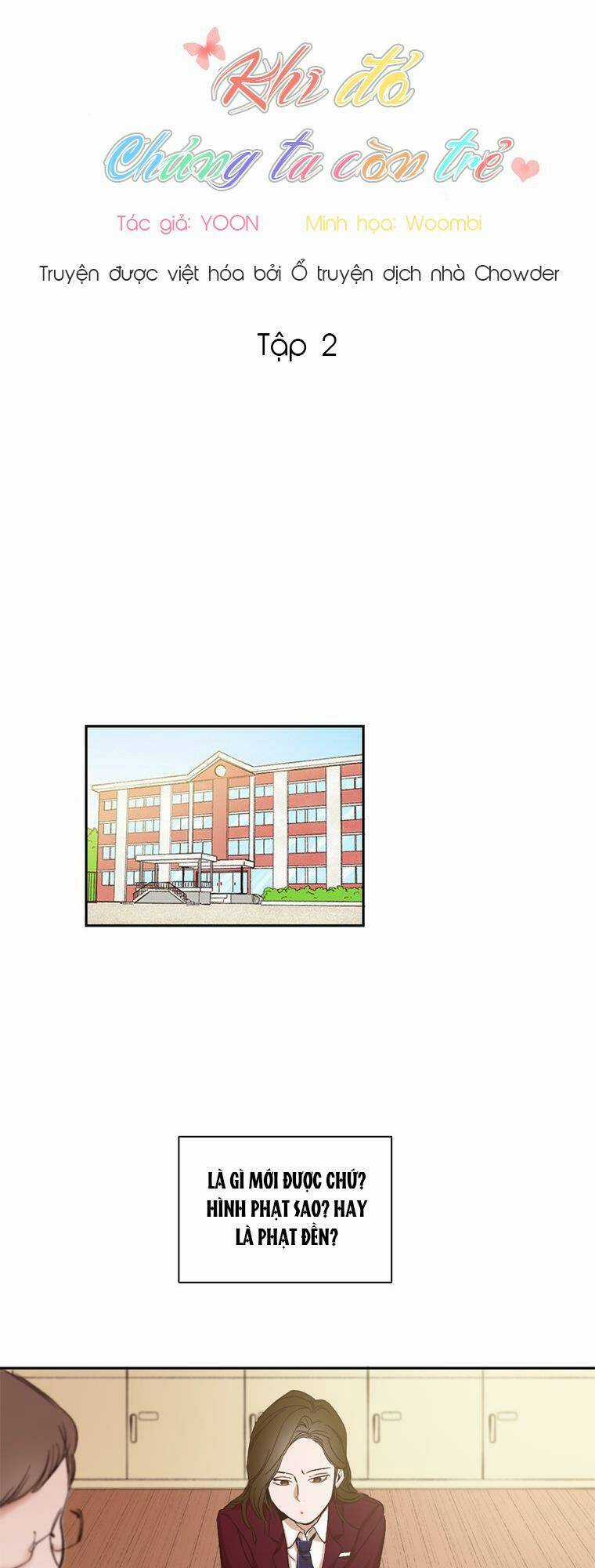 Khi Đó Chúng Ta Còn Trẻ Chapter 2 trang 18