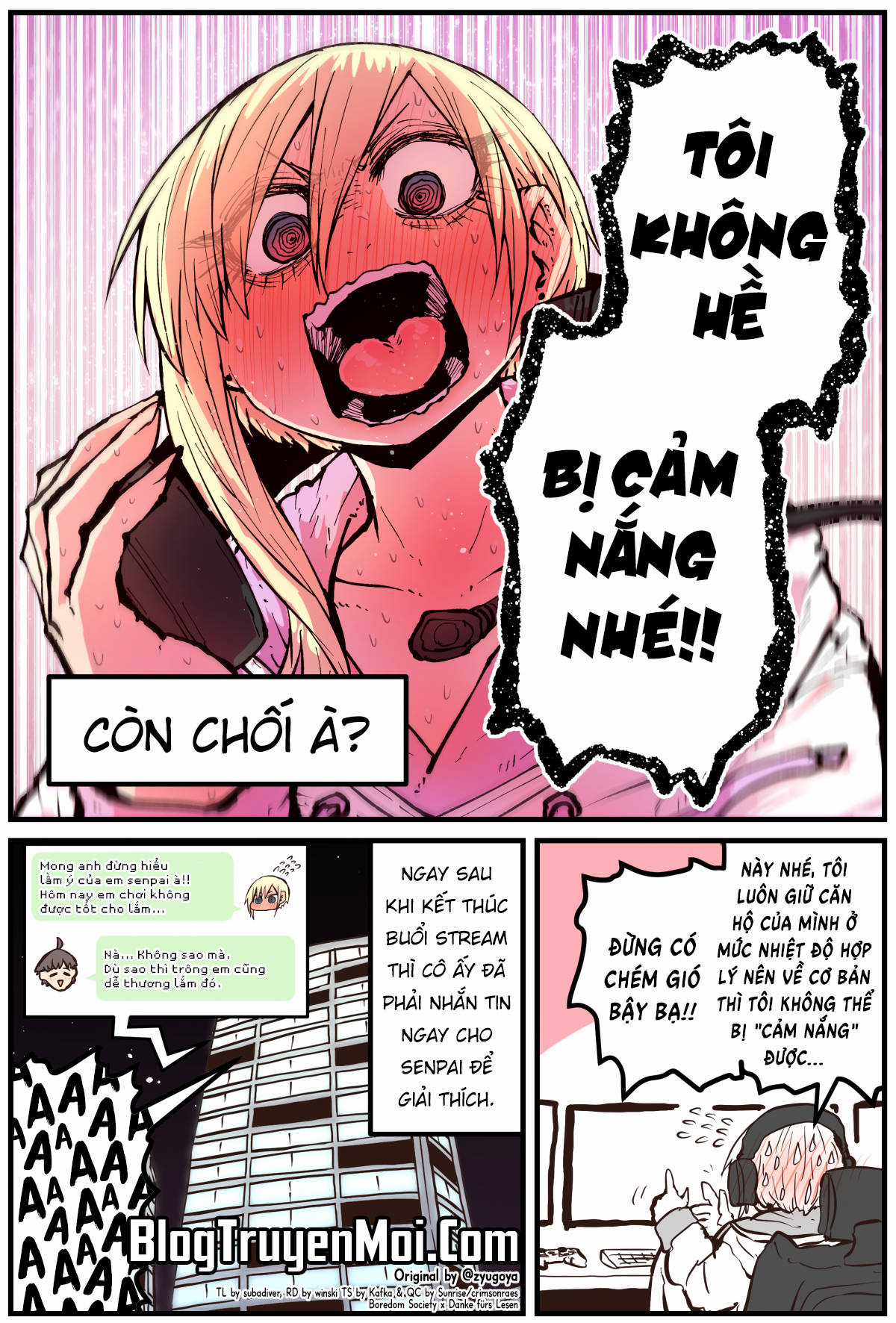 Khi Kouhai thay đổi từ người hướng nội thành người nổi tiếng Chapter 1 trang 4