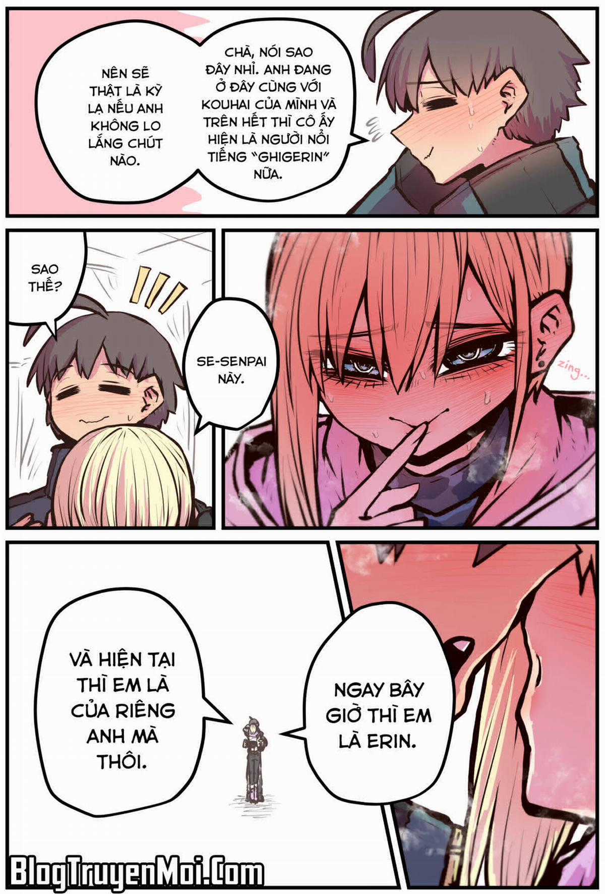 Khi Kouhai thay đổi từ người hướng nội thành người nổi tiếng Chapter 12 trang 3