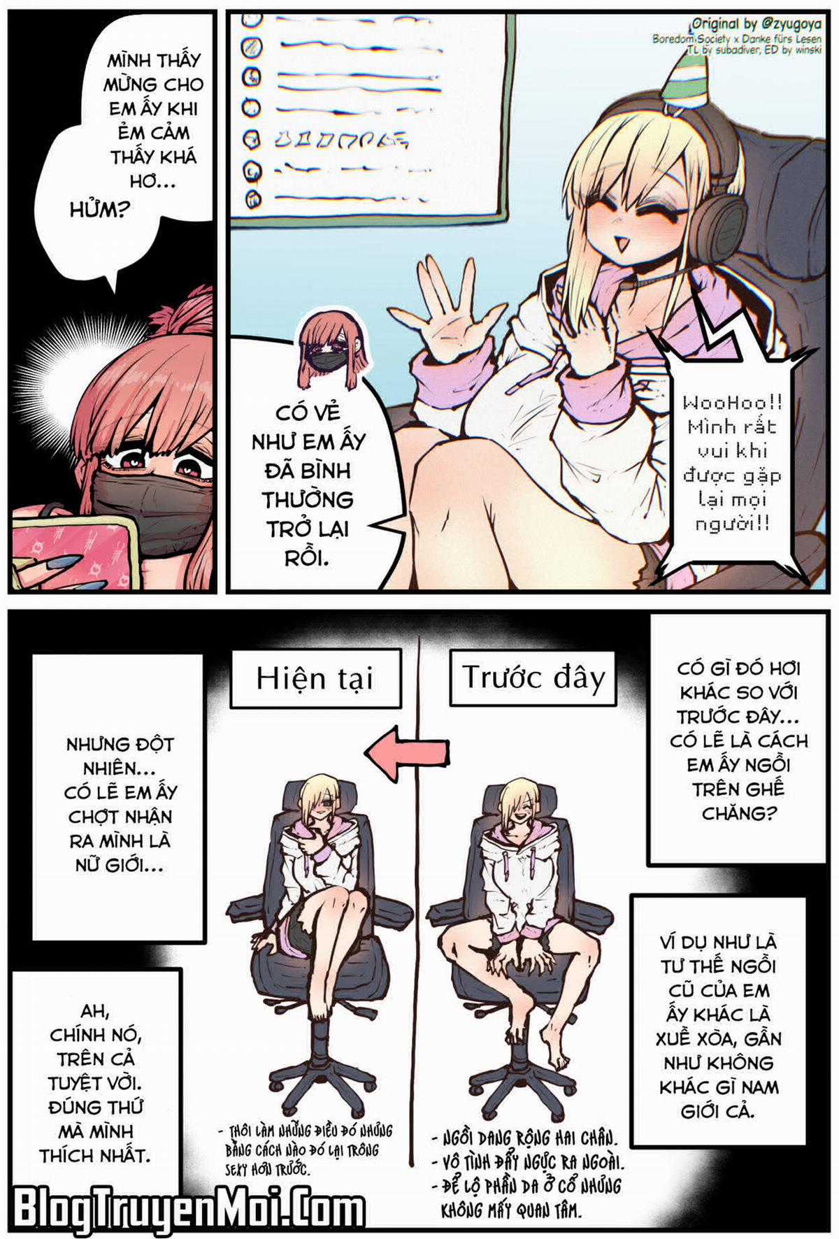 Khi Kouhai thay đổi từ người hướng nội thành người nổi tiếng Chapter 15 trang 2