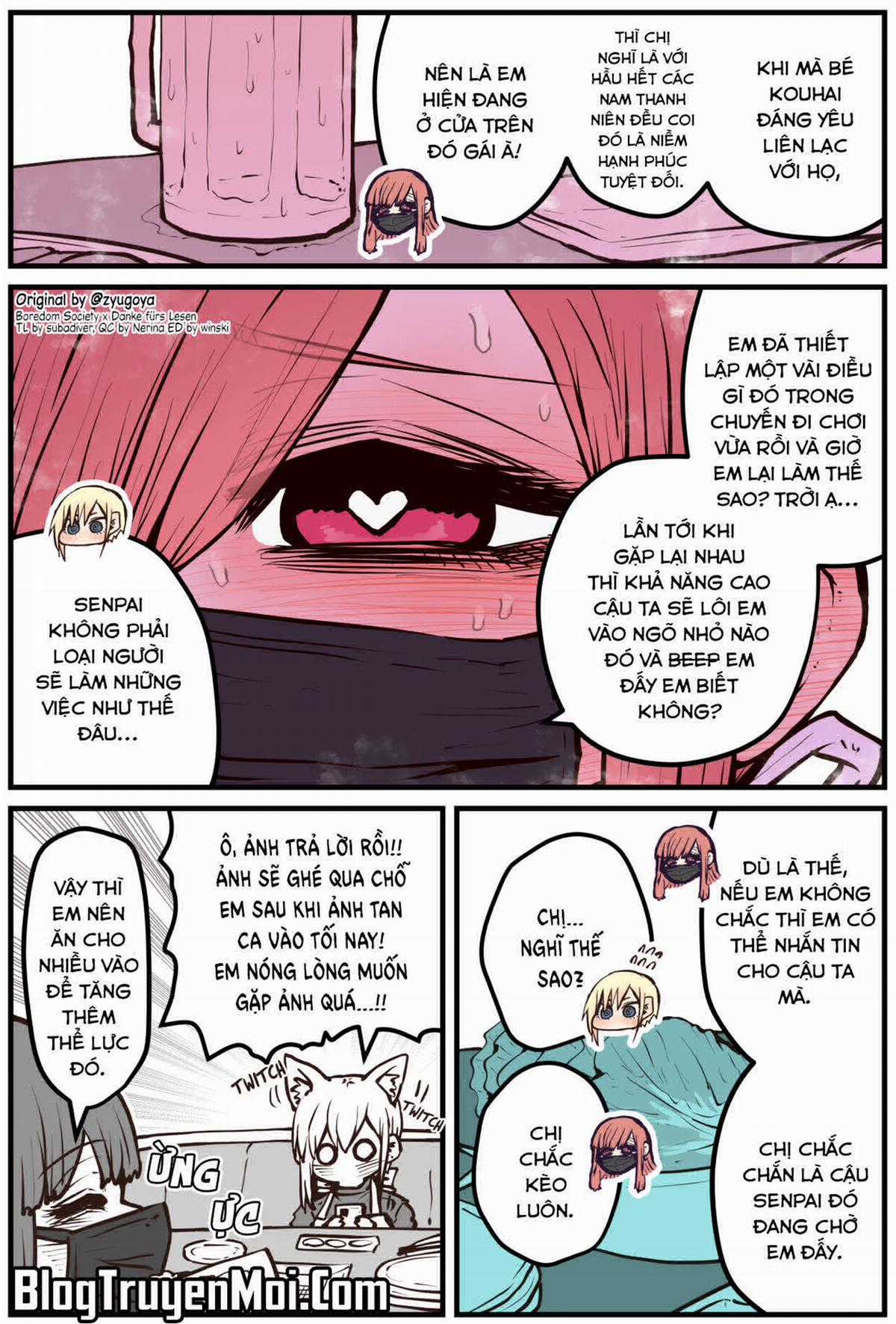 Khi Kouhai thay đổi từ người hướng nội thành người nổi tiếng Chapter 16 trang 4