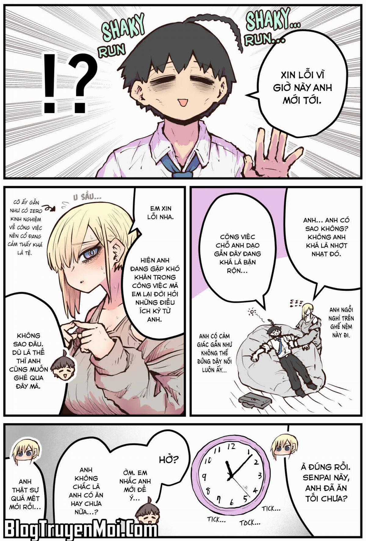 Khi Kouhai thay đổi từ người hướng nội thành người nổi tiếng Chapter 17 trang 2