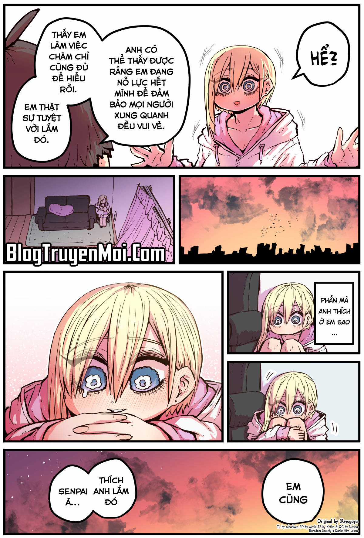 Khi Kouhai thay đổi từ người hướng nội thành người nổi tiếng Chapter 2 trang 4